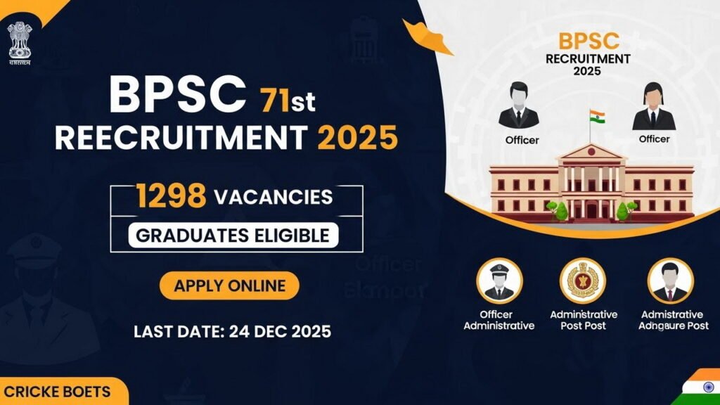 BPSC Recruitment 2025