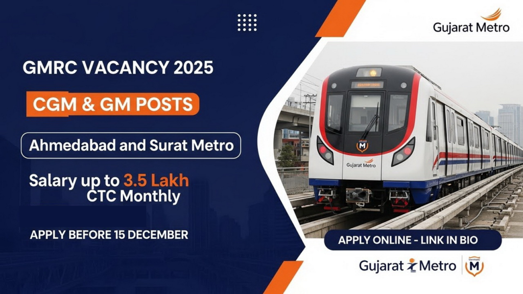 GMRC Vacancy 2025