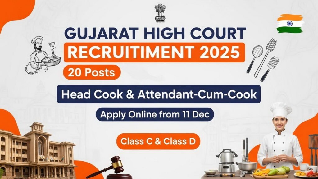 Gujarat High Court Recruitment 2025